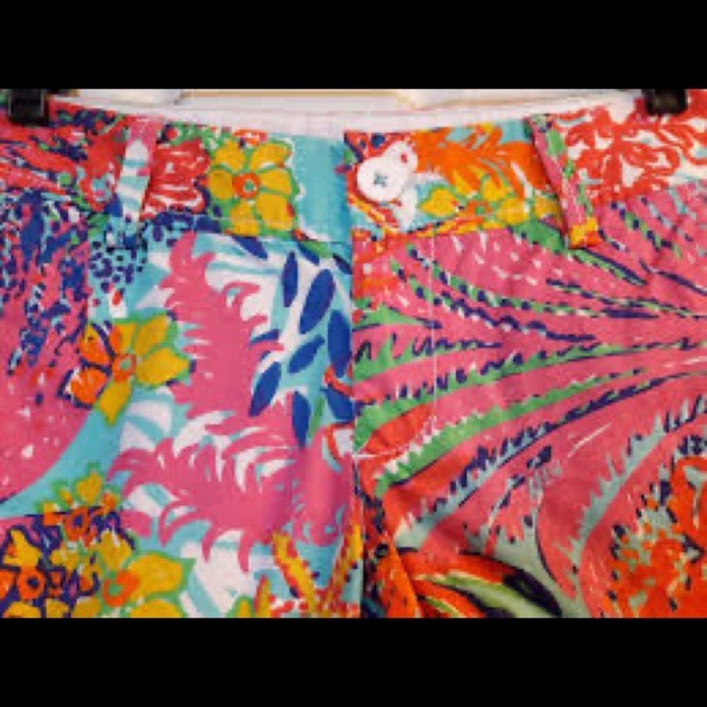 Lilly Pulitzer Callahan 5” Short Fishing For Compliments Size 4 - Picture 5 of 12